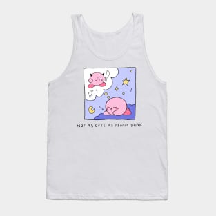 not as cute as people think Tank Top